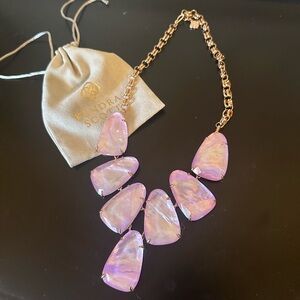 Kendra Scott Rose Gold Harlow Necklace